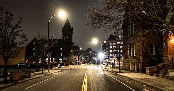 Illuminated-street-lights